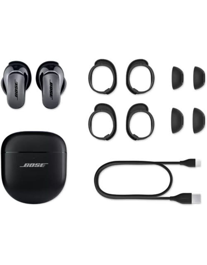 BOSE Bose QuietComfort Ultra Earbuds Noise-Canceling True Wireless In-Ear Headphones (Black)