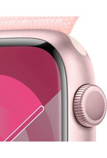 APPLE Apple Watch Series 9 GPS 45mm Pink Aluminium Case with Light Pink Sport Loop