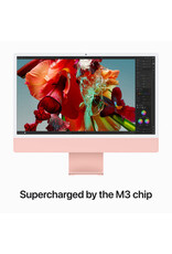 APPLE Apple iMac 24" M3 8-Core CPU 8GB Unified RAM | 256GB SSD Retina Display 10-Core GPU | 16-Core Neural Engine - (Pink)