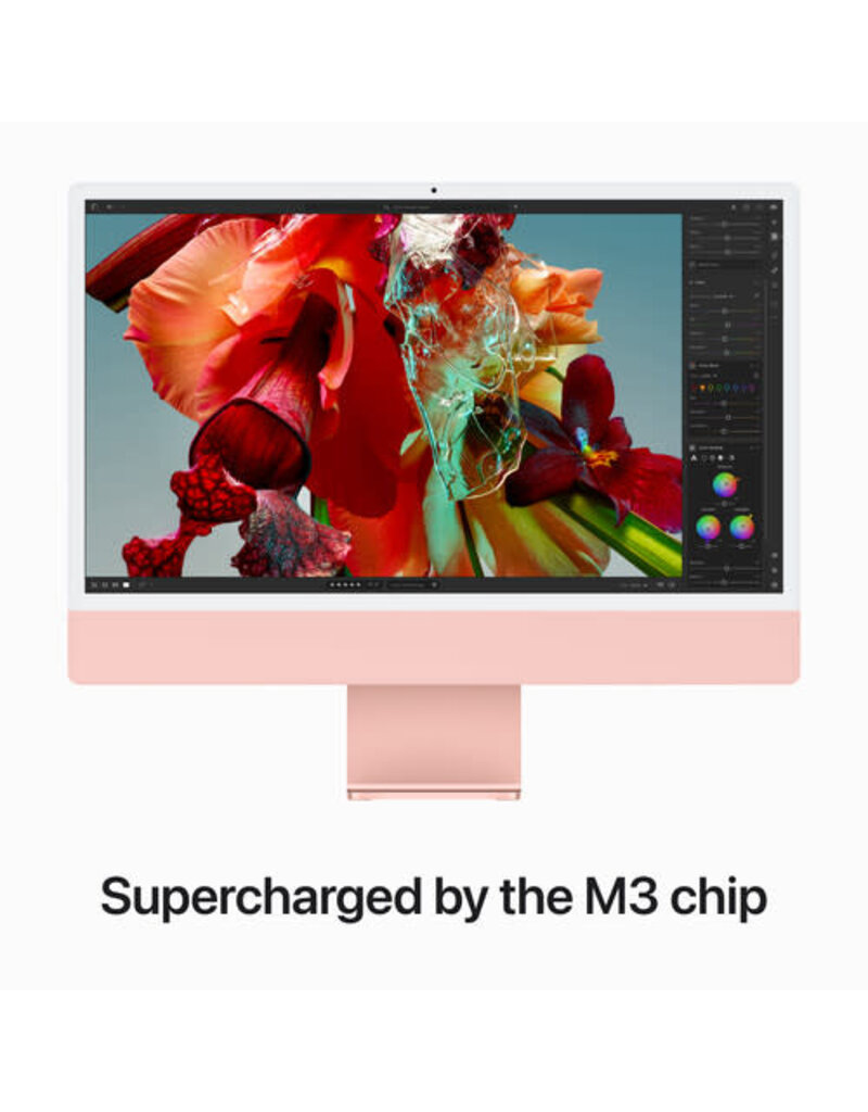 APPLE Apple iMac 24" M3 8-Core CPU 8GB Unified RAM | 256GB SSD Retina Display 10-Core GPU | 16-Core Neural Engine - (Pink)