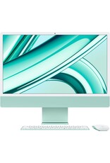 APPLE Apple 24" iMac with M3 Chip (Green) Apple M3 8-Core CPU 8GB Unified RAM | 512GB SSD 24" 4480 x 2520 Retina Display 10-Core GPU | 16-Core Neural Engine