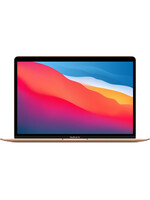 APPLE Apple MacBook Air 13.3" with Retina Display, M1 Chip with 8-Core CPU and 7-Core GPU, 8GB Memory,256GB SSD, Gold, Late 2020