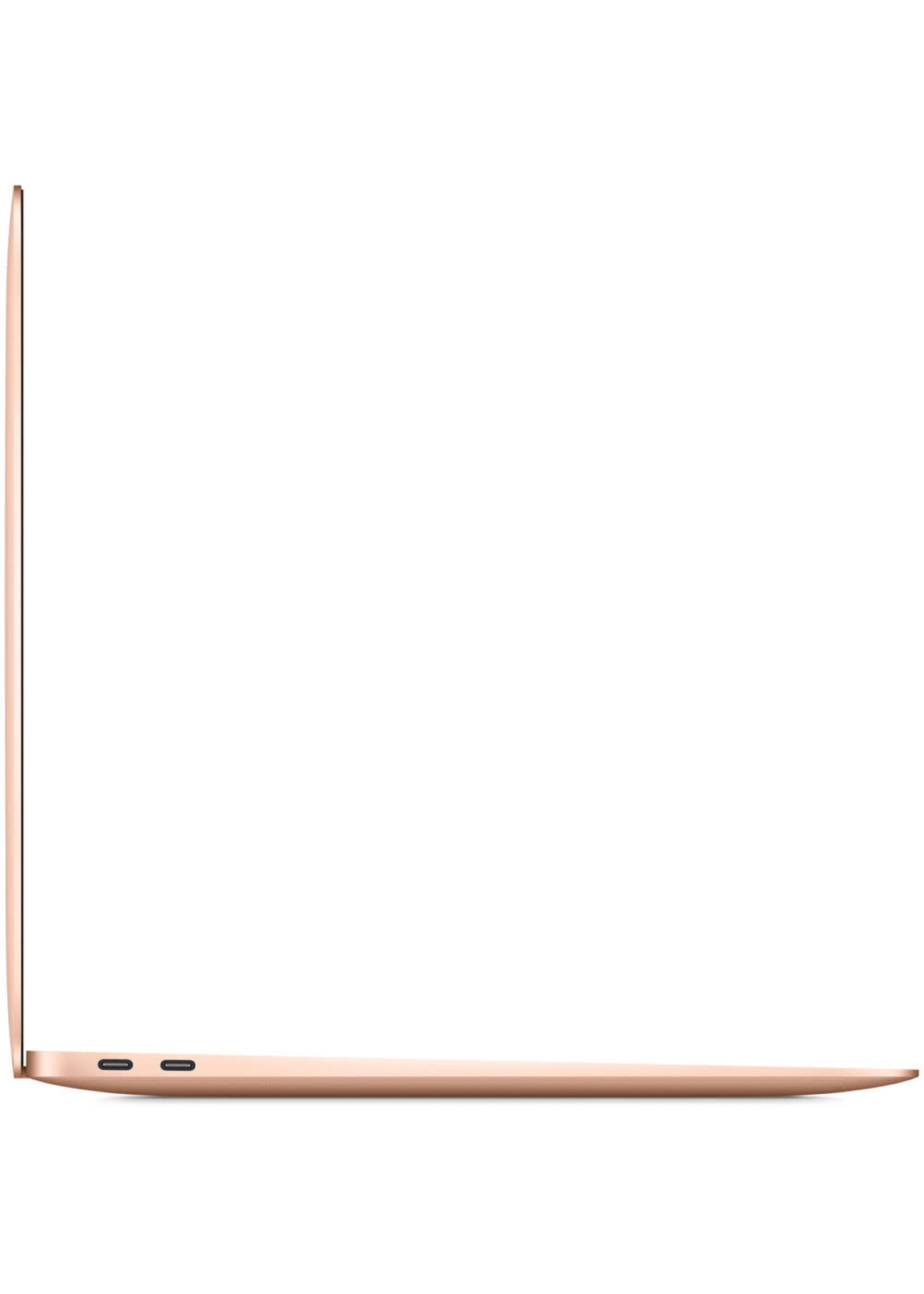 APPLE Apple MacBook Air 13.3" with Retina Display, M1 Chip with 8-Core CPU and 7-Core GPU, 8GB Memory,256GB SSD, Gold, Late 2020