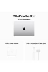APPLE Apple MacBook Pro 14 M3 " 8-Core Chip 8GB Unified RAM | 1TB SSD 14" Liquid Retina XDR Screen 10-Core GPU | 16-Core Neural Engine - Silver