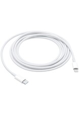 APPLE Apple - 6.6' (2M) USB Type C-to-Lightning Charging Cable - White