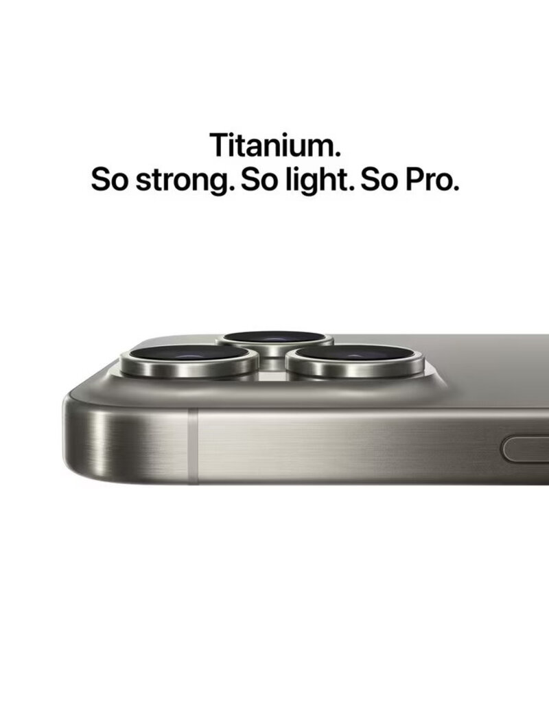 APPLE Apple iPhone 15 Pro 128GB Natural Titanium Factory Unlocked - SIM