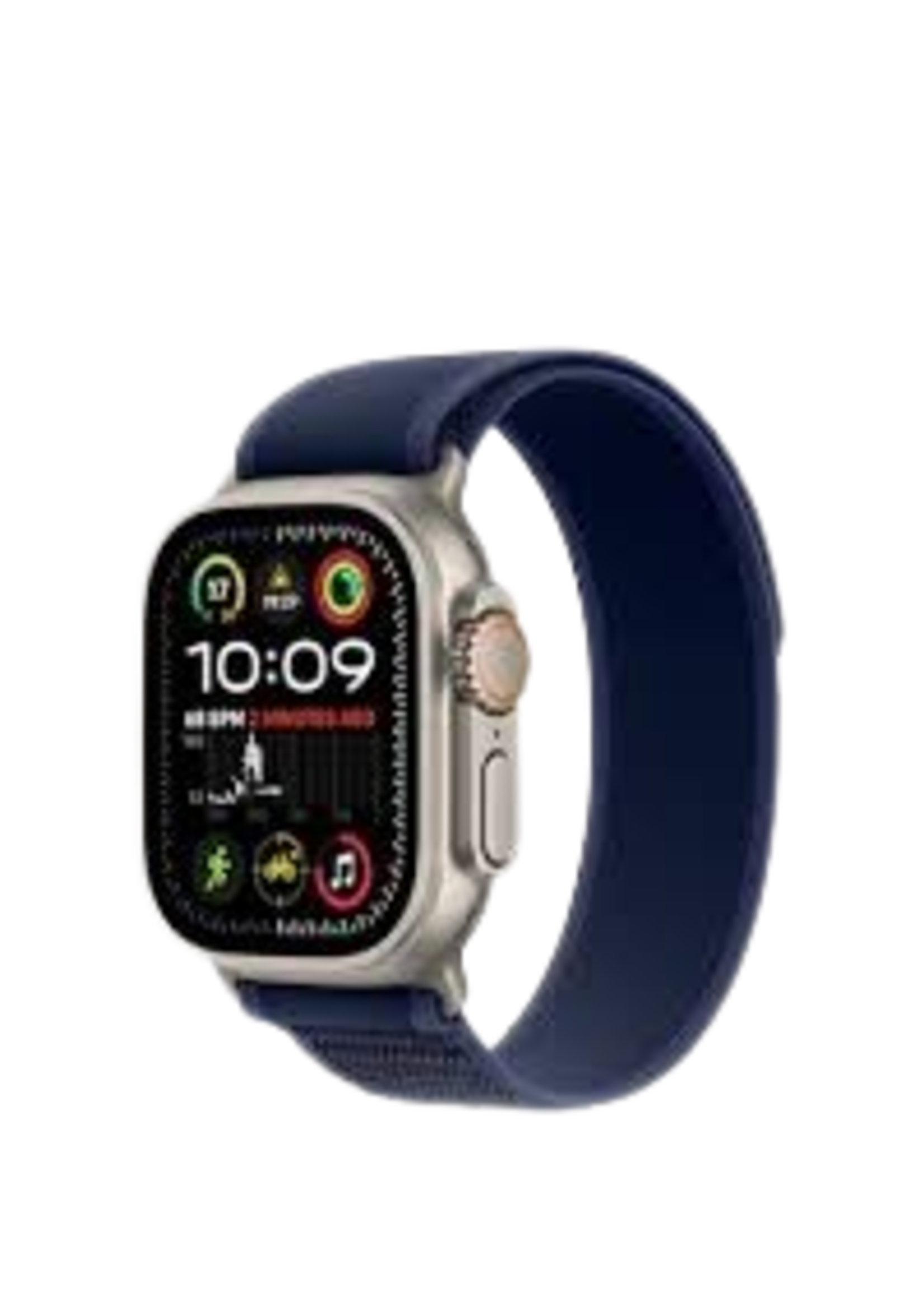 Apple Apple Watch Ultra 2 GPS + Cellular 49mm Natural Titanium Case with Navy Ocean Band