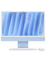 Apple Apple - iMac 24-inch All-in-One - M4 chip 8 Core CPU - 8 Core GPU - 16GB Memory - 256GB SSD - Silver