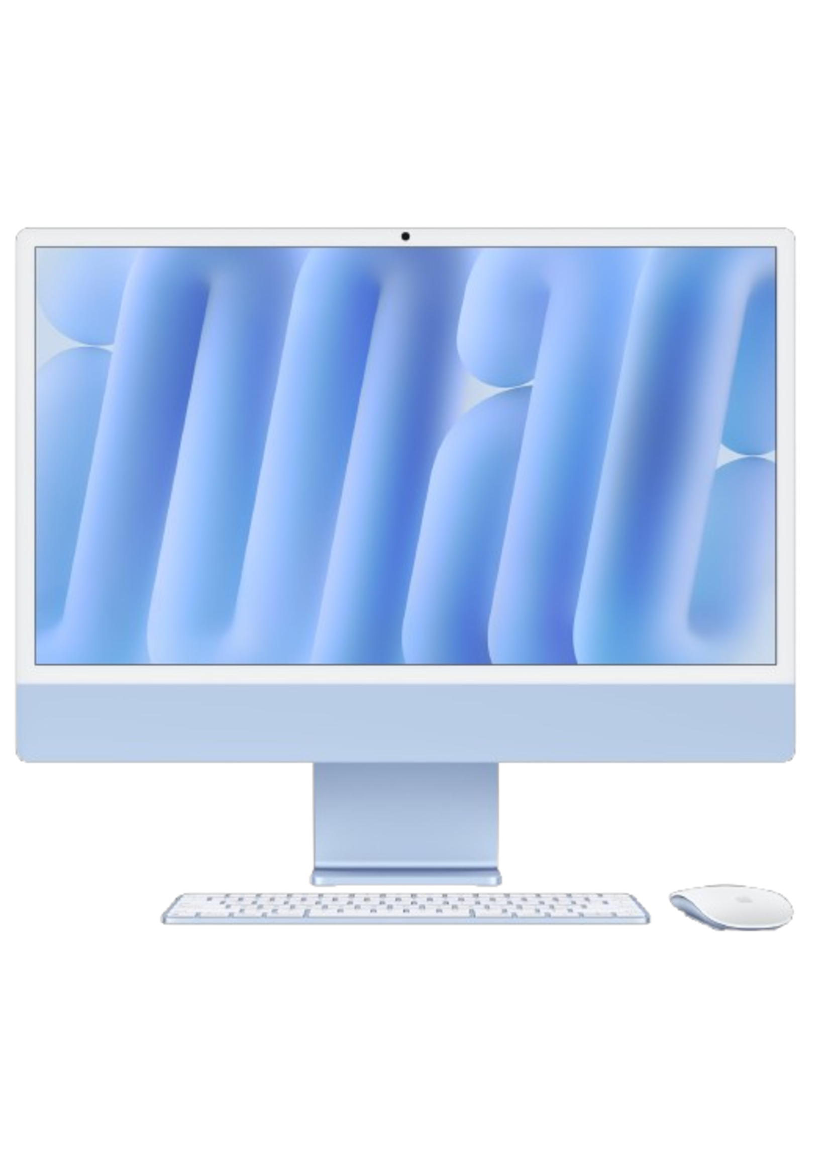 Apple Apple - iMac 24-inch All-in-One - M4 chip 10 Core CPU - 10 Core GPU - 16GB Memory - 512GB SSD - Blue