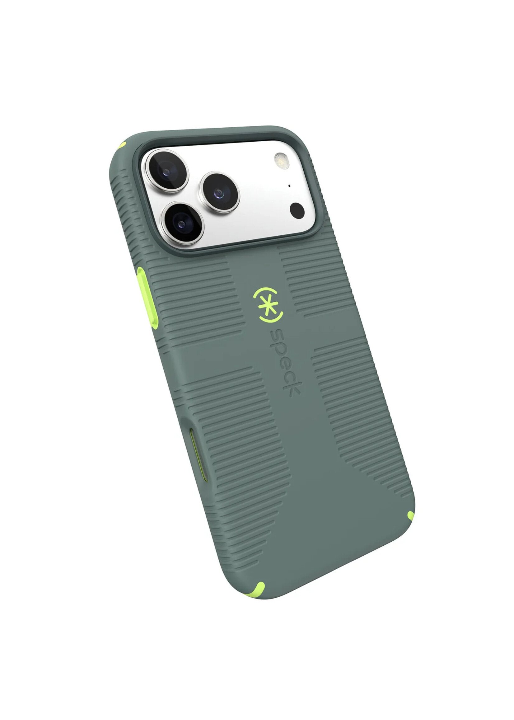 Speck Speck - Candyshell Grip MagSafe Case for Apple iPhone 17 Pro Max - Neo Drab