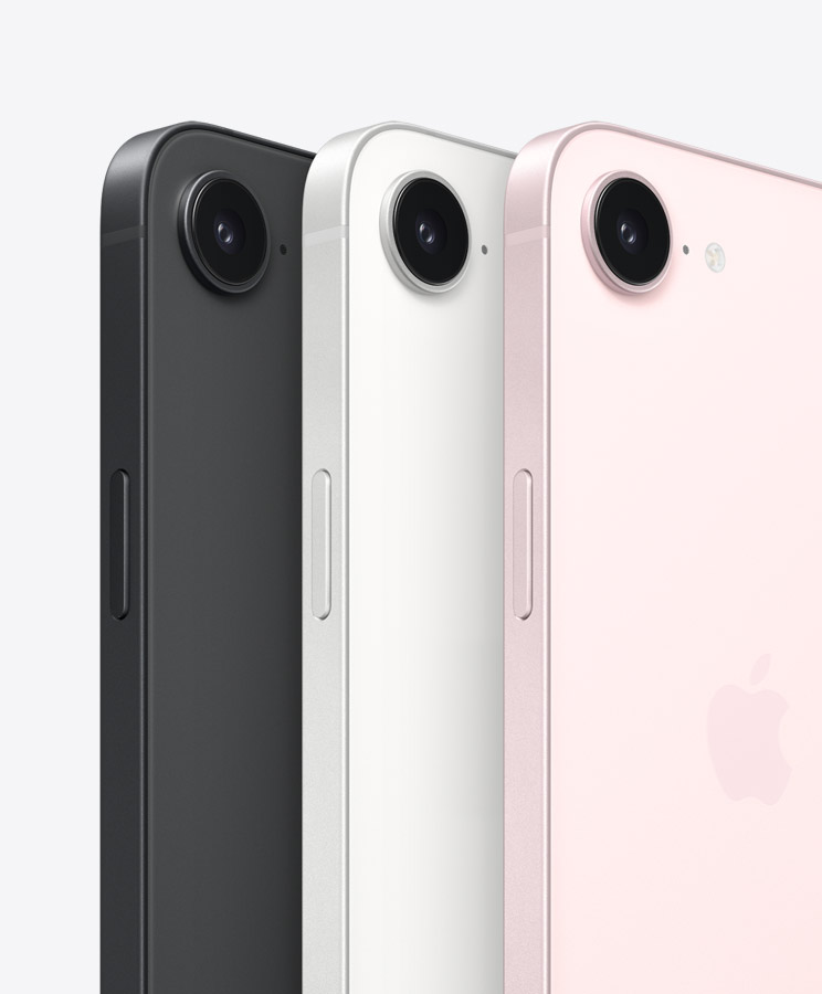 iPhone 17e available in Black, White, and Soft Pink
