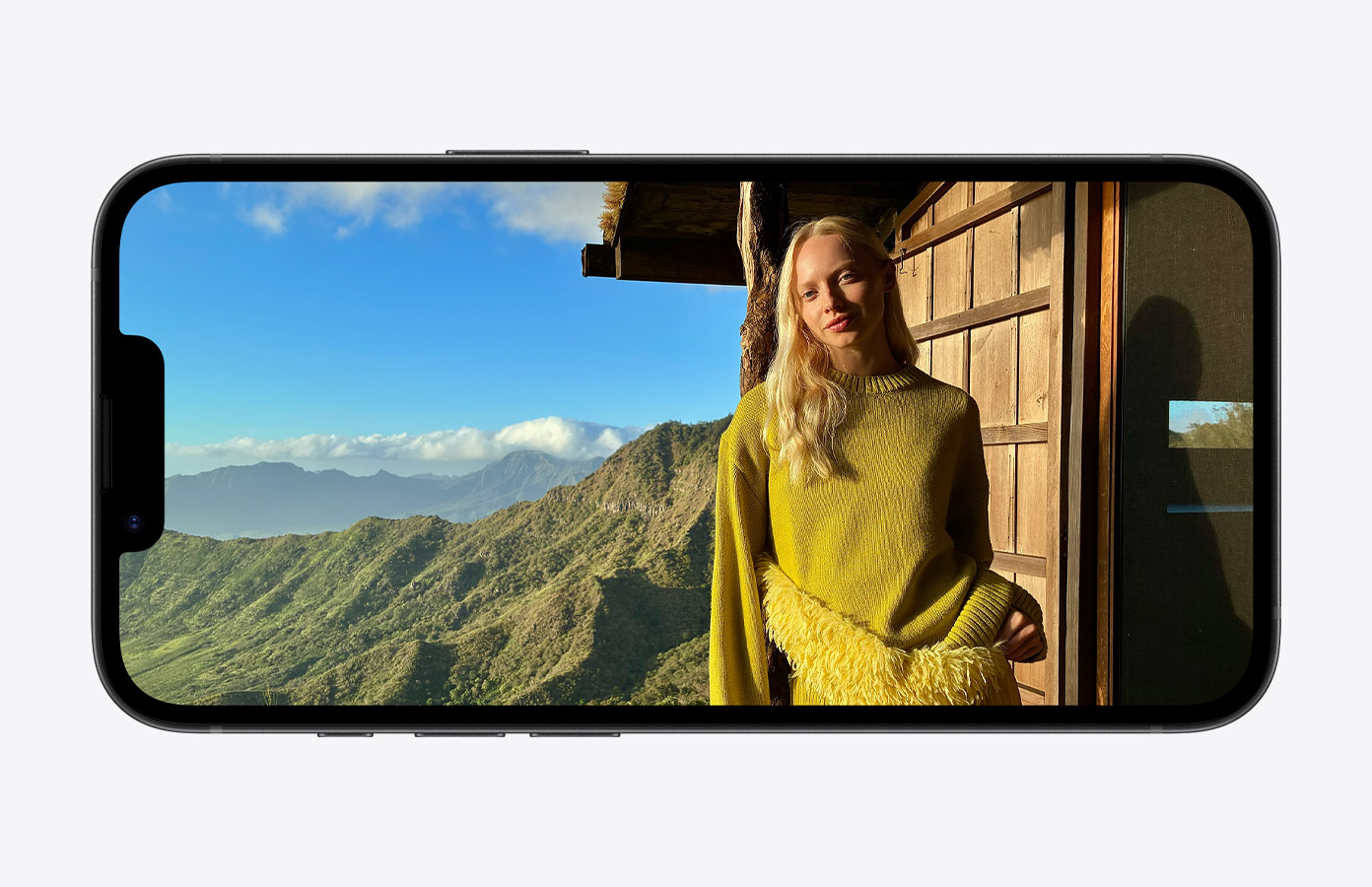 iPhone 17e display showing vivid color and sharp detail
