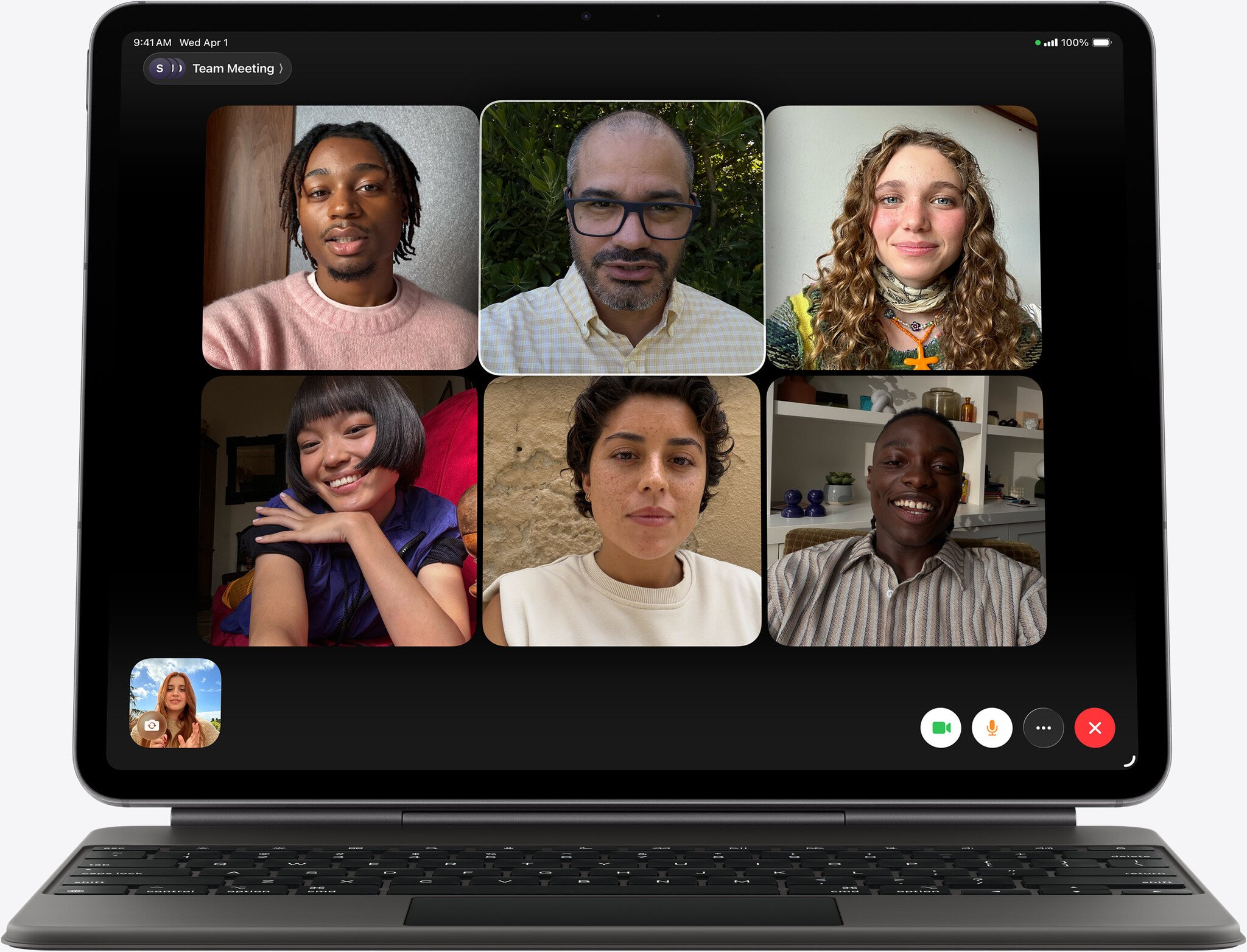 iPad Air M4 display image