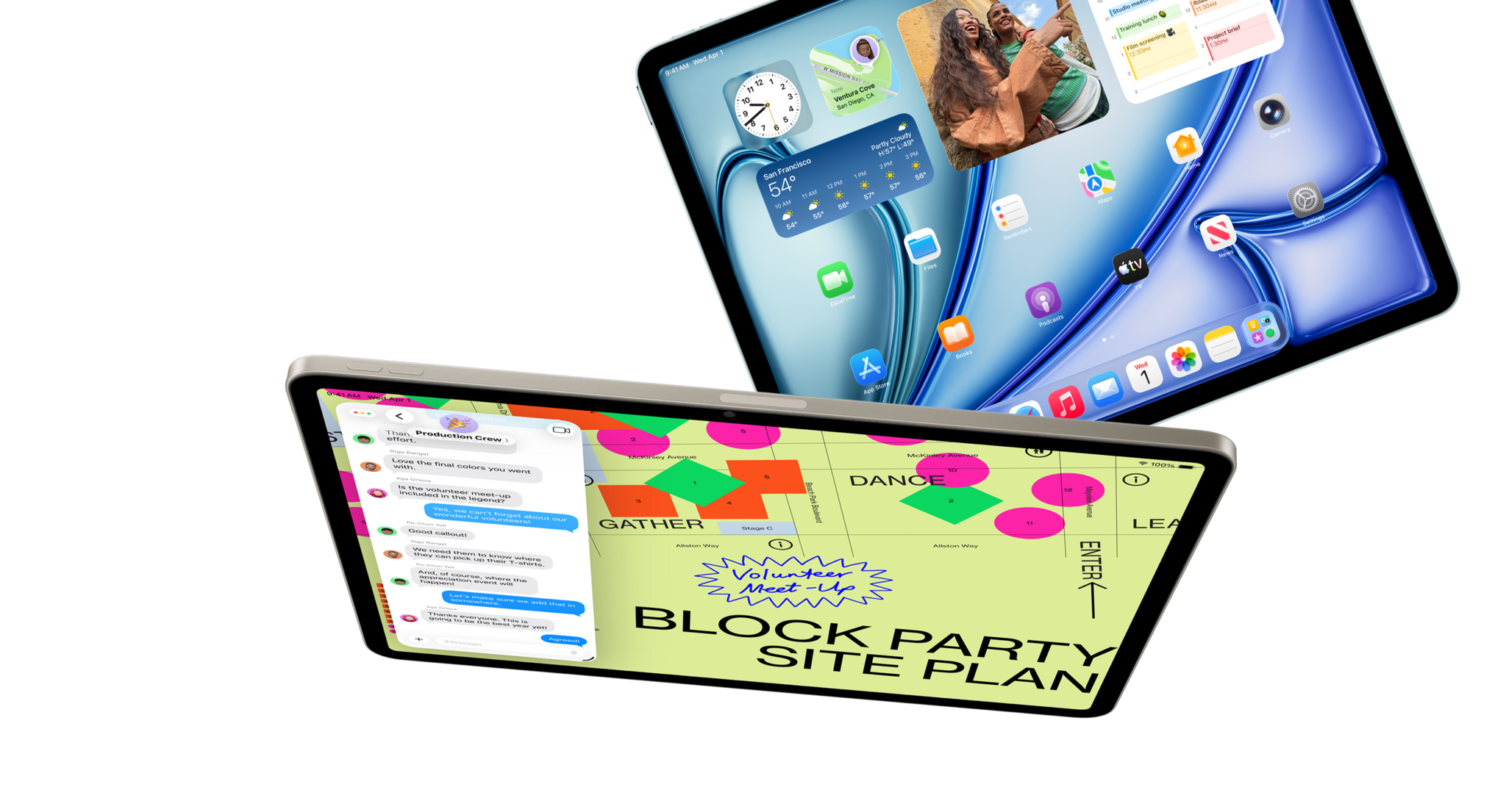 iPad Air M4 hero image