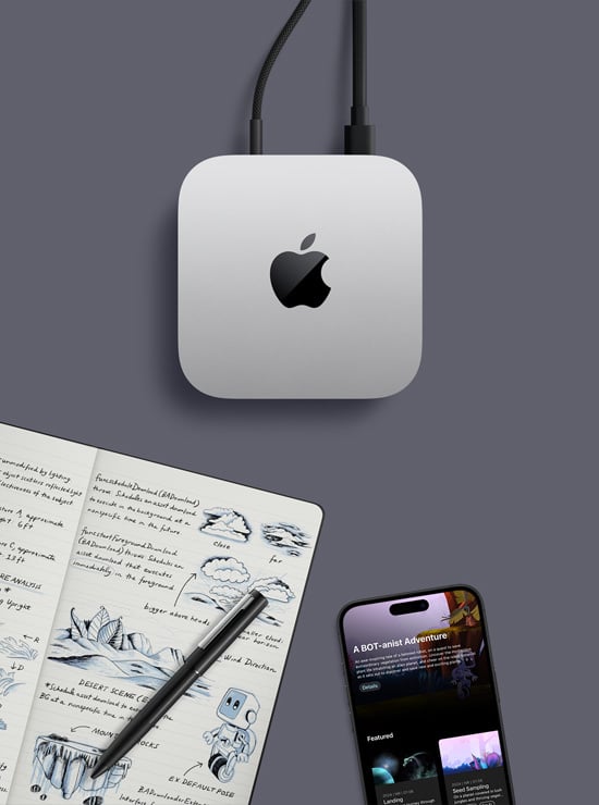 Mac mini compact design image