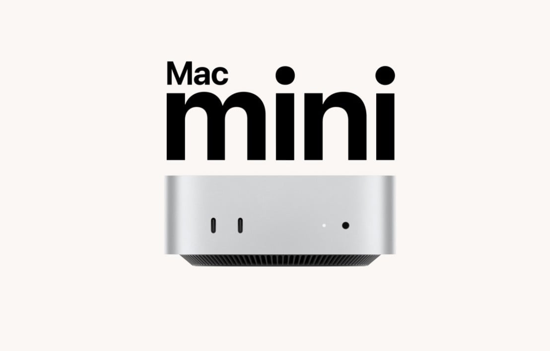 Mac mini hero image