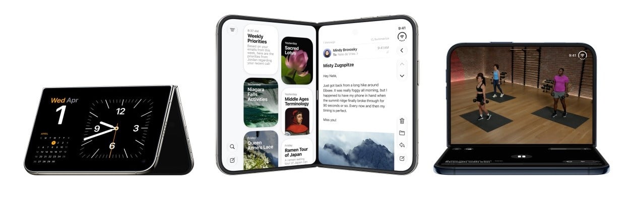 iPhone Duo foldable design