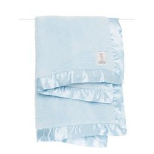 Little Giraffe LIttle Giraffe Chenille Blanket Blue 19" x 35" Little Giraffe LIttle Giraffe Chenille Blanket Blue 19" x 35"
