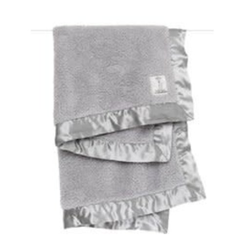 Little Giraffe Little Giraffe Chenille Blanket Silver 29" x 35" Little Giraffe Little Giraffe Chenille Blanket Silver 29" x 35"