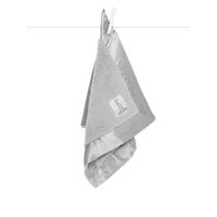 Chenille Blanky Silver 14" x 14"