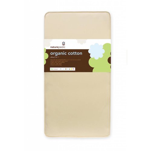 NATURPEDIC Naturepedic MC45 Ultra 2 in 1 Quilted 252 Natural Organic Crib Mattress NATURPEDIC Naturepedic MC45 Ultra 2 in 1 Quilted 252 Natural Organic Crib Mattress
