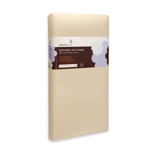 NATUREPEDIC Naturepedic MC44 Lightweight Ultra Seamless 2-Stage Natural Organic Crib Mattress NATUREPEDIC Naturepedic MC44 Lightweight Ultra Seamless 2-Stage Natural Organic Crib Mattress
