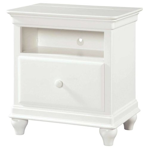 SMARTSTUFF FURNITURE Smartstuff Classics 4.0 Nightstand Summer White SMARTSTUFF FURNITURE Smartstuff Classics 4.0 Nightstand Summer White