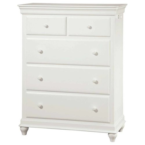 SMARTSTUFF FURNITURE Smartstuff Classics 4.0 Drawer Chest Summer White SMARTSTUFF FURNITURE Smartstuff Classics 4.0 Drawer Chest Summer White