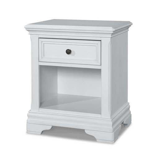 STELLA-BABY Stella Baby and Child Athena Nightstand in Belgium Cream STELLA-BABY Stella Baby and Child Athena Nightstand in Belgium Cream