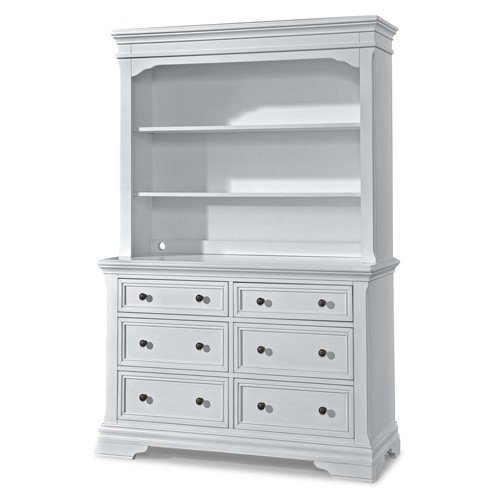 STELLA BABY Stella Baby and Child Athena Hutch / Bookcase in Belgium Cream STELLA BABY Stella Baby and Child Athena Hutch / Bookcase in Belgium Cream