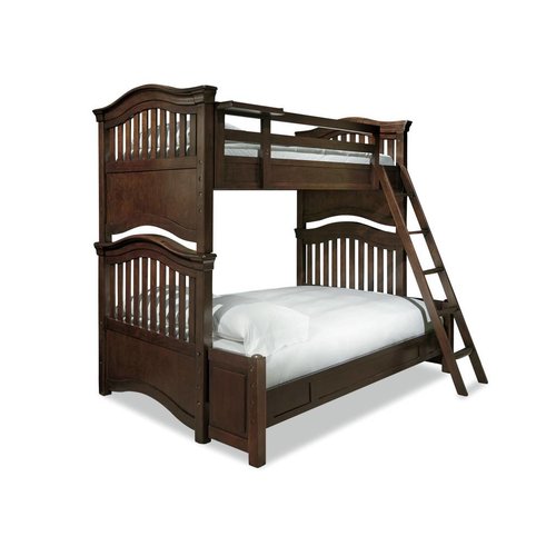 SMARTSTUFF FURNITURE Smartstuff Classics 4.0 Bunk Bed Twin over Full Cherry SMARTSTUFF FURNITURE Smartstuff Classics 4.0 Bunk Bed Twin over Full Cherry