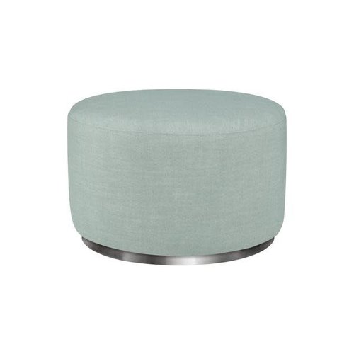BABYLETTO Babyletto Tuba Gliding Ottoman in Seafoam Fabric BABYLETTO Babyletto Tuba Gliding Ottoman in Seafoam Fabric