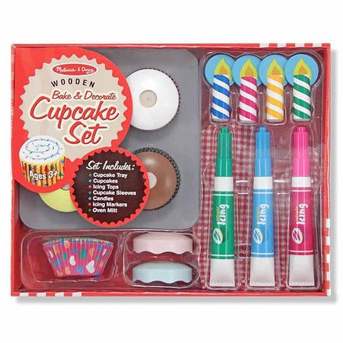 MELISSA & DOUG Bake and Decorate Cupcake set MELISSA & DOUG Bake and Decorate Cupcake set
