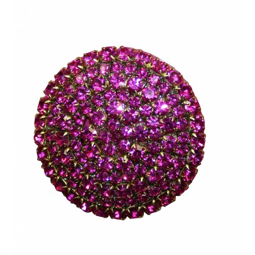 BEAUTIFULLY CHIC Brilliant Bling Fucia Knob BEAUTIFULLY CHIC Brilliant Bling Fucia Knob
