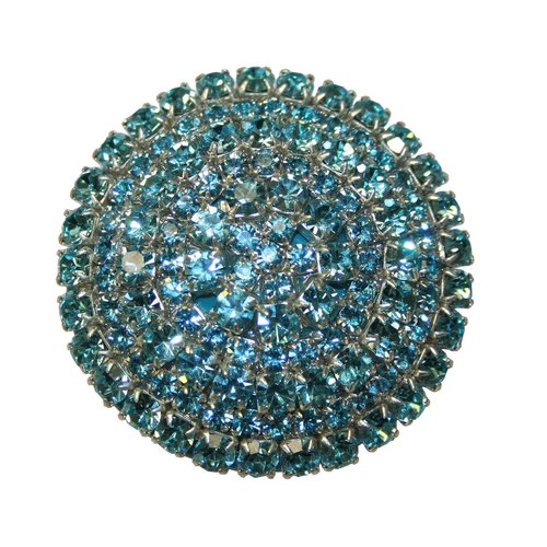 BEAUTIFULLY CHIC Brilliant Bling Acquamarine Knob BEAUTIFULLY CHIC Brilliant Bling Acquamarine Knob