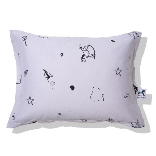 Pillow case Grey Stars Pillow case Grey Stars