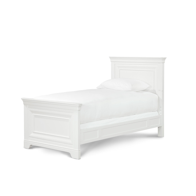Smartstuff Furniture Classics 4 0 Twin Panel Bed Summer White