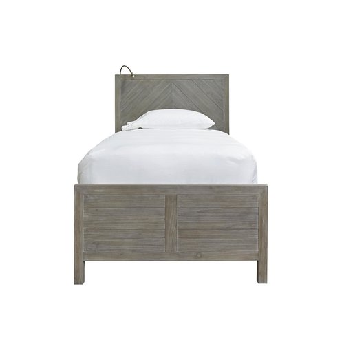 Smartstuff Scrimmage Twin Reading Bed Greystone Smartstuff Scrimmage Twin Reading Bed Greystone