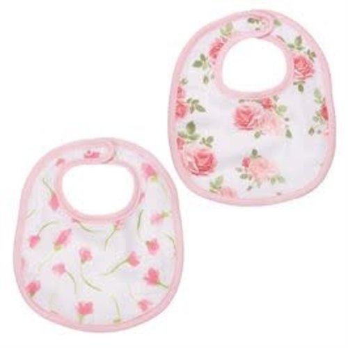 MUDPIE Muslin Bella Baby Bibs Set MUDPIE Muslin Bella Baby Bibs Set