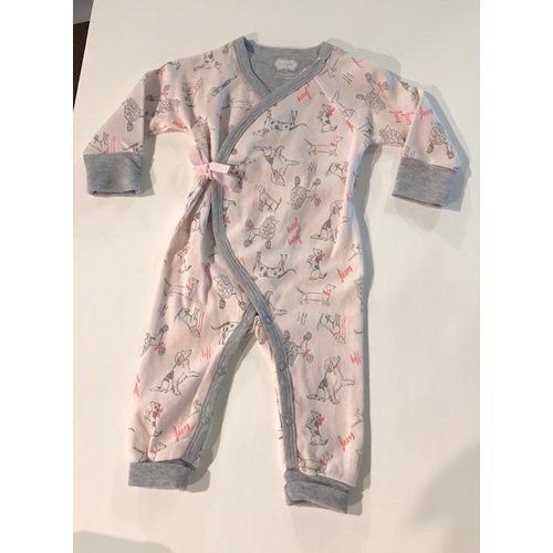 MUDPIE Girl Puppy Kimono MUDPIE Girl Puppy Kimono