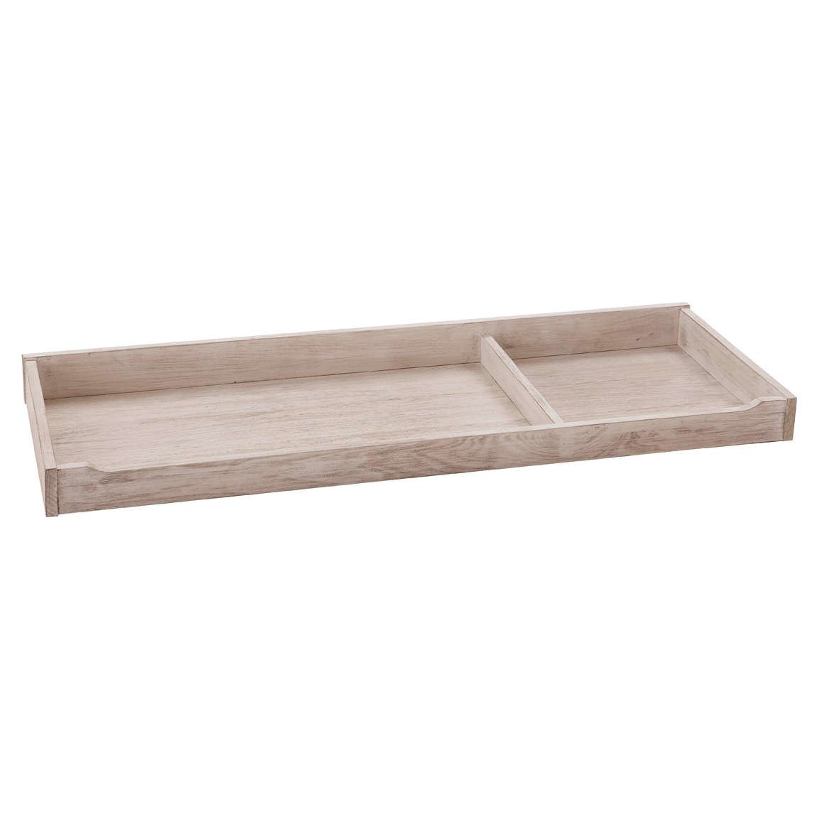 wooden changing tray