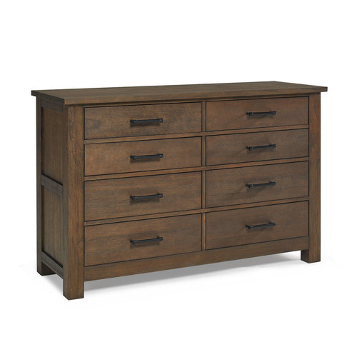 DOLCE BABI Dolce Babi Lucca 8 Drawer Dresser Weathered Brown DOLCE BABI Dolce Babi Lucca 8 Drawer Dresser Weathered Brown