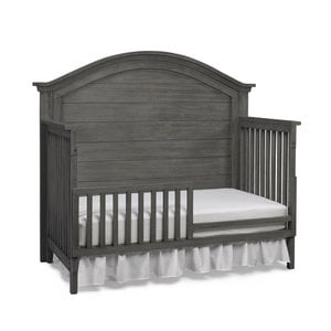 Dolce Babi Lucca Full Panel Convertible Crib Weathered Grey