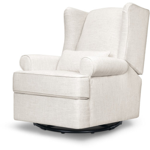 FRANKLIN & BEN Franklin & Ben Tahoma Wingback Recliner in Oatmeal Linen FRANKLIN & BEN Franklin & Ben Tahoma Wingback Recliner in Oatmeal Linen