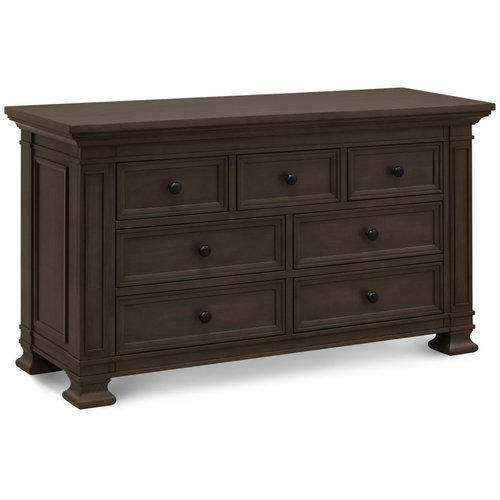 FRANKLIN & BEN Franklin & Ben Tillen Classic Double-Wide Dresser in Truffle FRANKLIN & BEN Franklin & Ben Tillen Classic Double-Wide Dresser in Truffle
