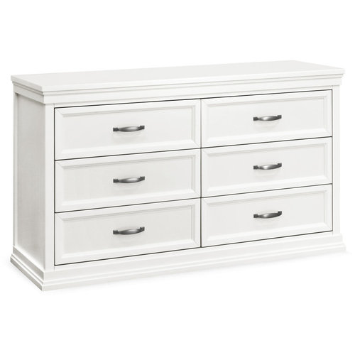 FRANKLIN & BEN Franklin & Ben Langford 6-Drawer Dresser in Warm White FRANKLIN & BEN Franklin & Ben Langford 6-Drawer Dresser in Warm White
