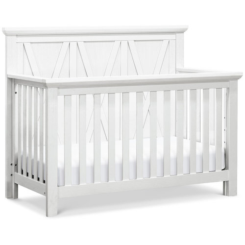 FRANKLIN & BEN Franklin & Ben Emory Farmhouse 4-in-1 Convertible Crib in Linen White FRANKLIN & BEN Franklin & Ben Emory Farmhouse 4-in-1 Convertible Crib in Linen White