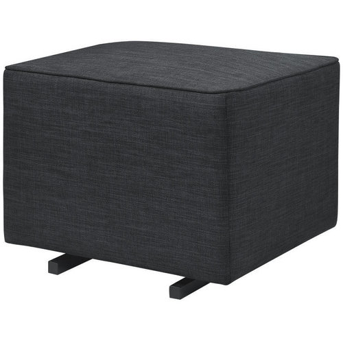 BABYLETTO Babyletto Kiwi Gliding Ottoman in Coal Grey BABYLETTO Babyletto Kiwi Gliding Ottoman in Coal Grey