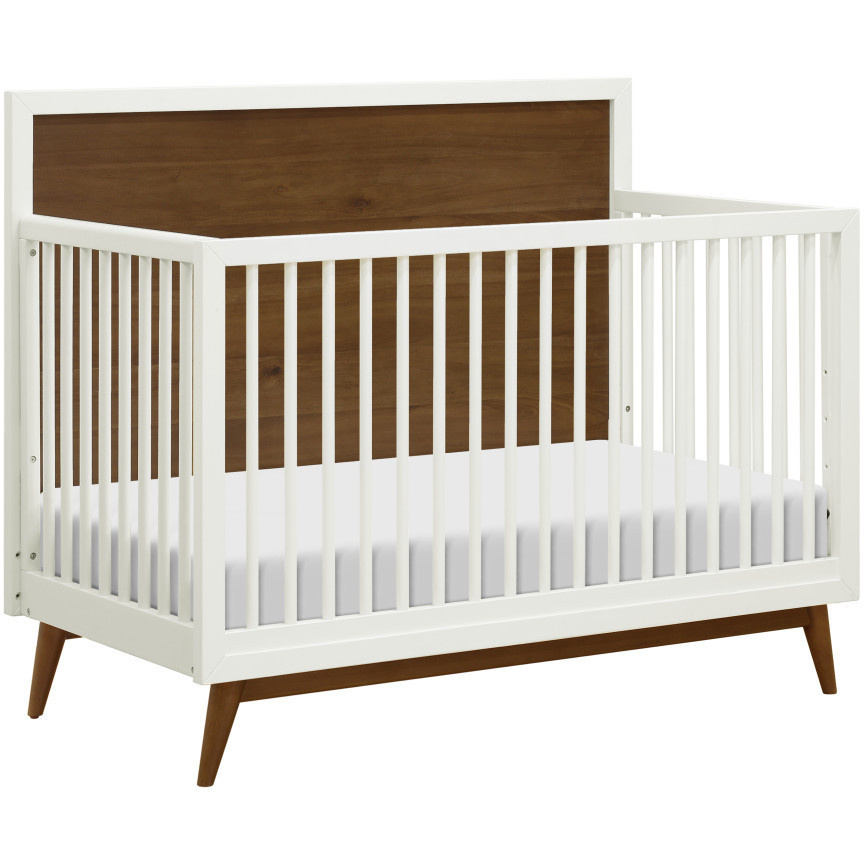 Babyletto Palma 4in1 Crib with Toddler Bed Conversion in Warm White