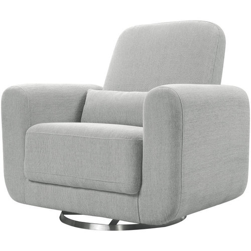 BABYLETTO Babyletto Tuba Glider In Winter Grey Weave BABYLETTO Babyletto Tuba Glider In Winter Grey Weave